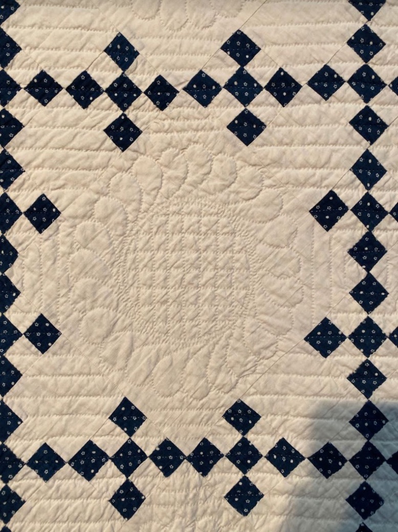 "Single Irish Chain" by Unknown Maker - Detail 1